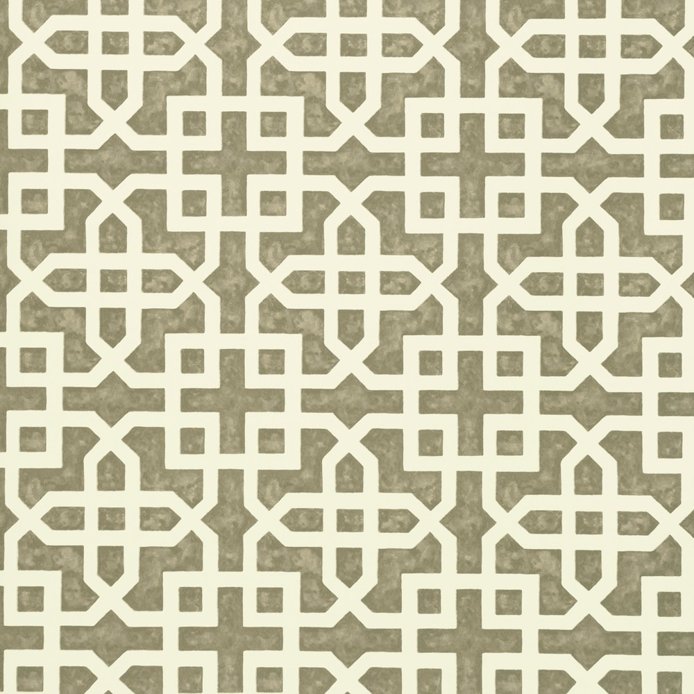 Monserrat Wallpaper W0084 06 by Clarke and Clarke in Taupe